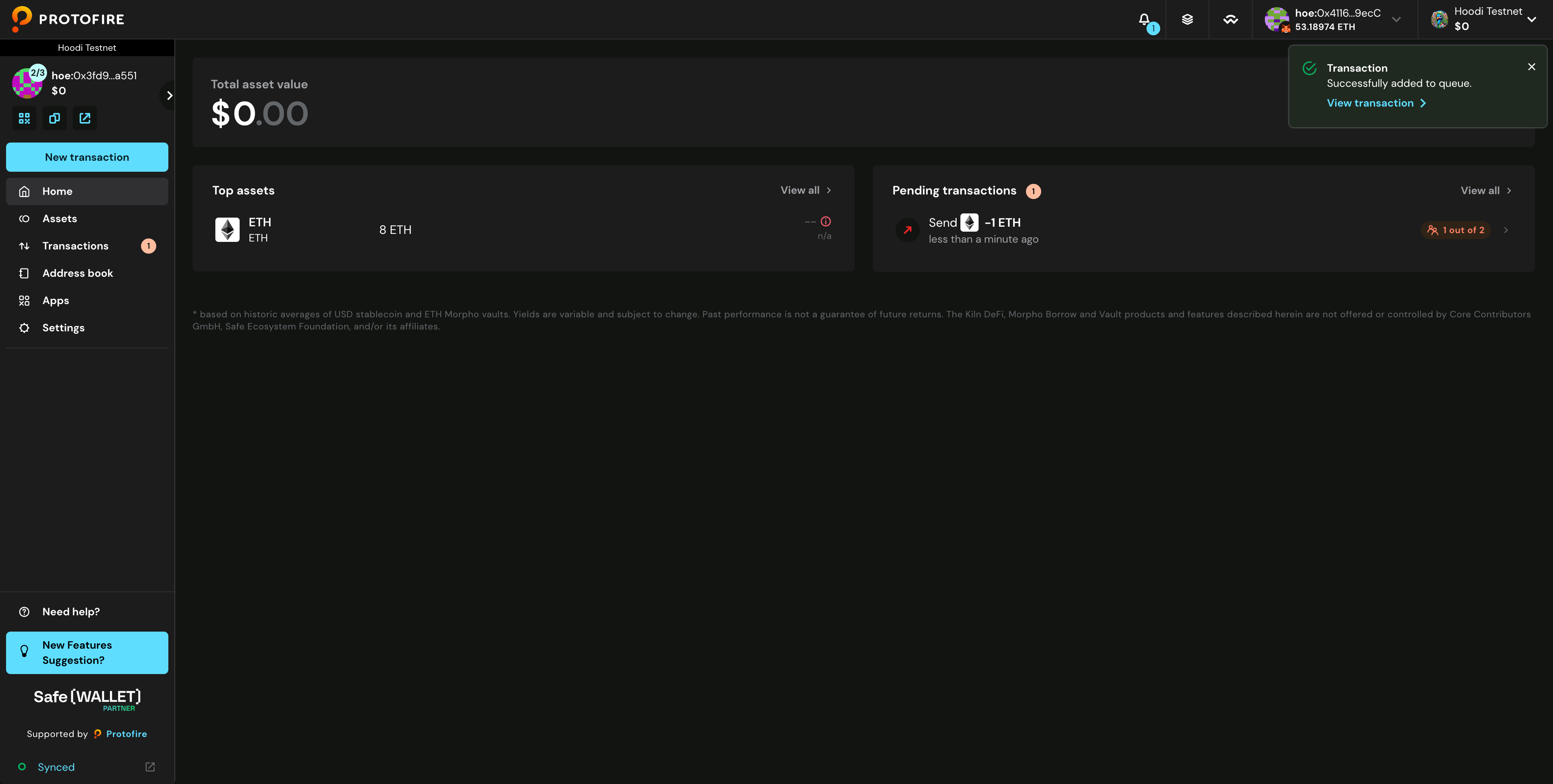 Transaction Completed