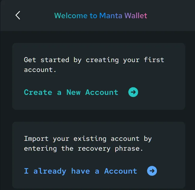 Manta Wallet